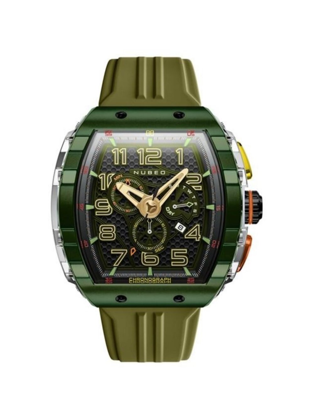 NWT Nubeo Magellan Green Dial Men's Watch